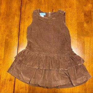 Monday’s child brown corduroy dress